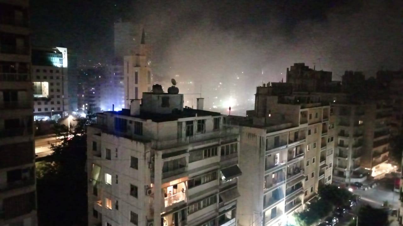 بالصورة- قصف على الكولا