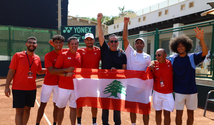 كأس ديفيس: فوز لبنان على جنوب افريقيا