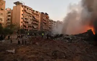 الضاحية غارة 8
