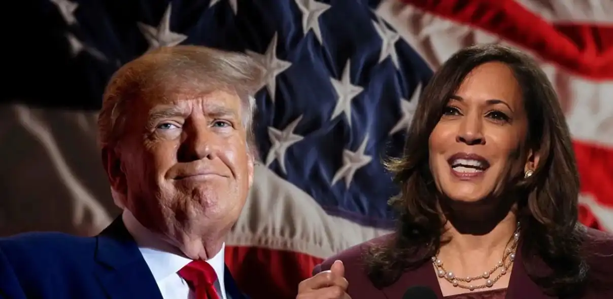 ترامب وهاريس
