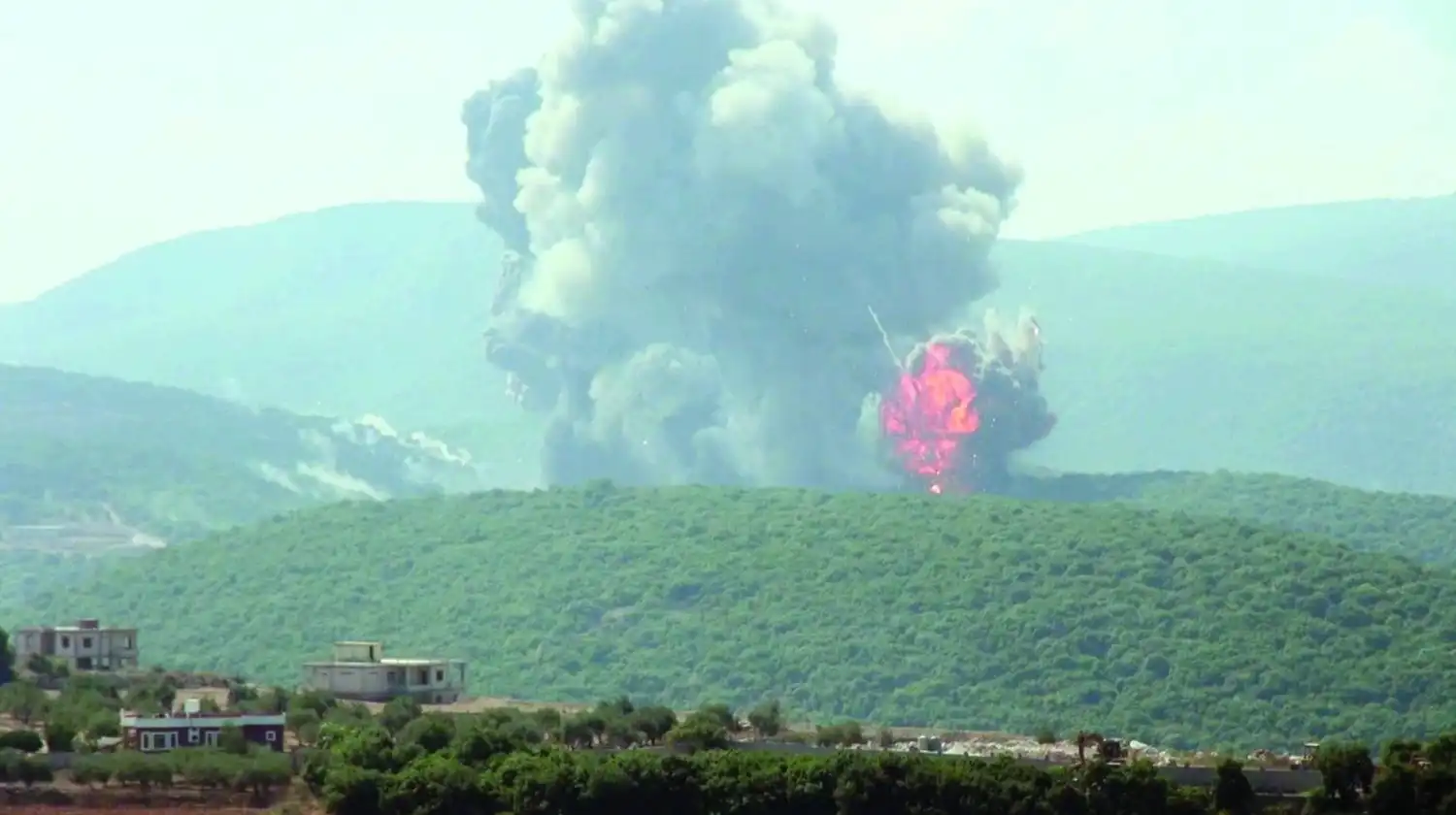 جنوب زبقين غارة جنوب زبقين غارة