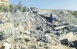 جنوب عيترون دمار