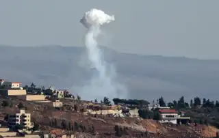 جنوب قصف دخان1