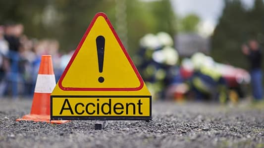 حادث بالفيديو- حادث في الجية وزحمة سير في المحلّة