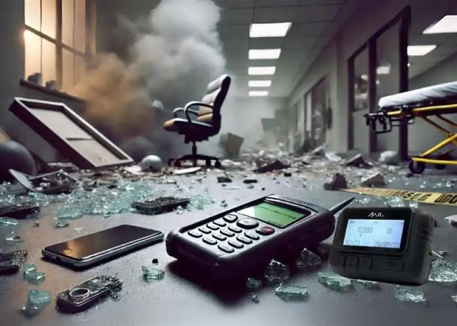 لاسلكي بيجر تفجير لاسلكي بيجر تفجير