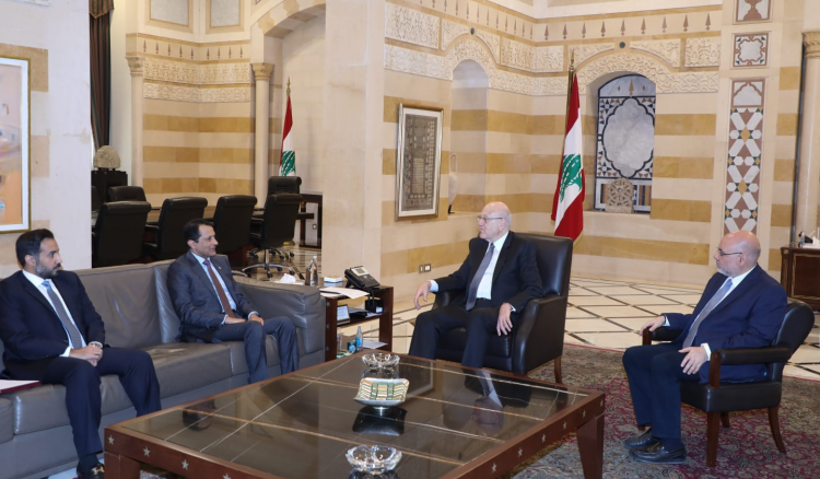 لقاءات ميقاتي ميقاتي: على مجلس الأمن أن يوقف حرب الإبادة التي تشنها إسرائيل
