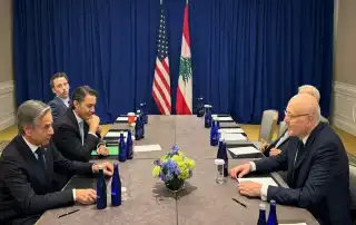 ميقاتي بلينكن هوكشتاين