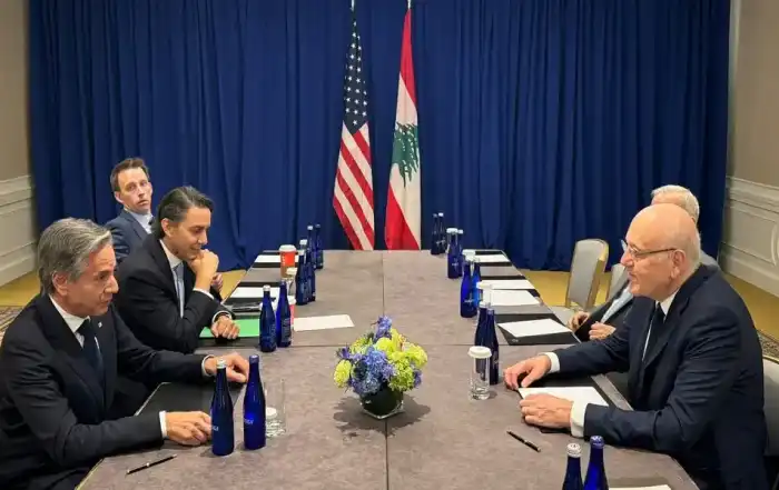 ميقاتي بلينكن هوكشتاين