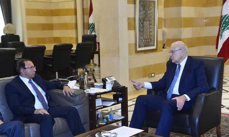 ميقاتي حول رفع سقف السحوبات الشهريّة حتى ألف دولار، شرف الدين بعد لقائه ميقاتي: الأجواء إيجابيّة