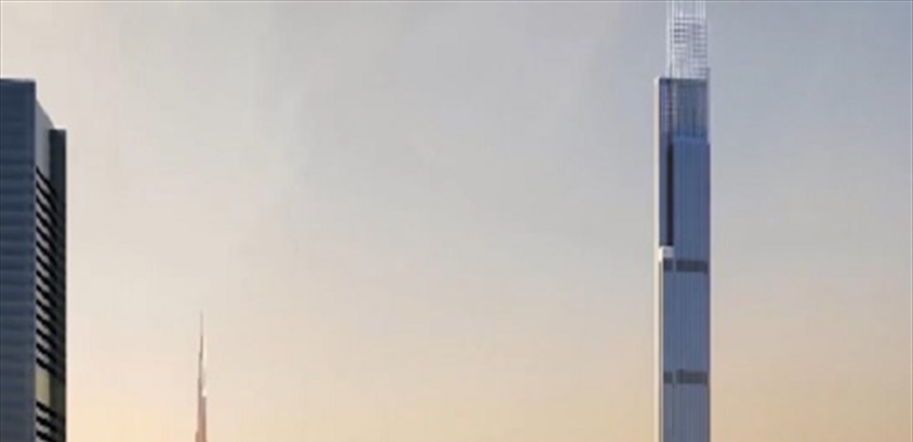 ناطحة سحاب دبي بالفيديو- برج عزيزي في دبي، ثاني أطول برج في العالم