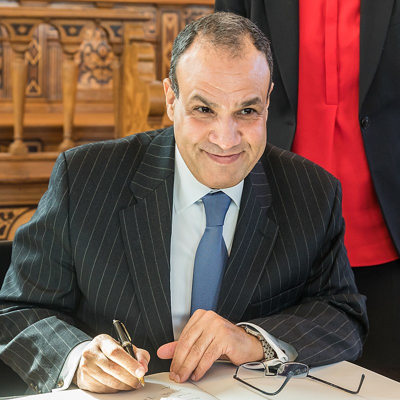 Besuch Botschafter Arabische Republik Ägypten im Rathaus Köln وزير الخارجية المصري: مأساة لبنان اليوم سببها عجز مجلس الأمن
