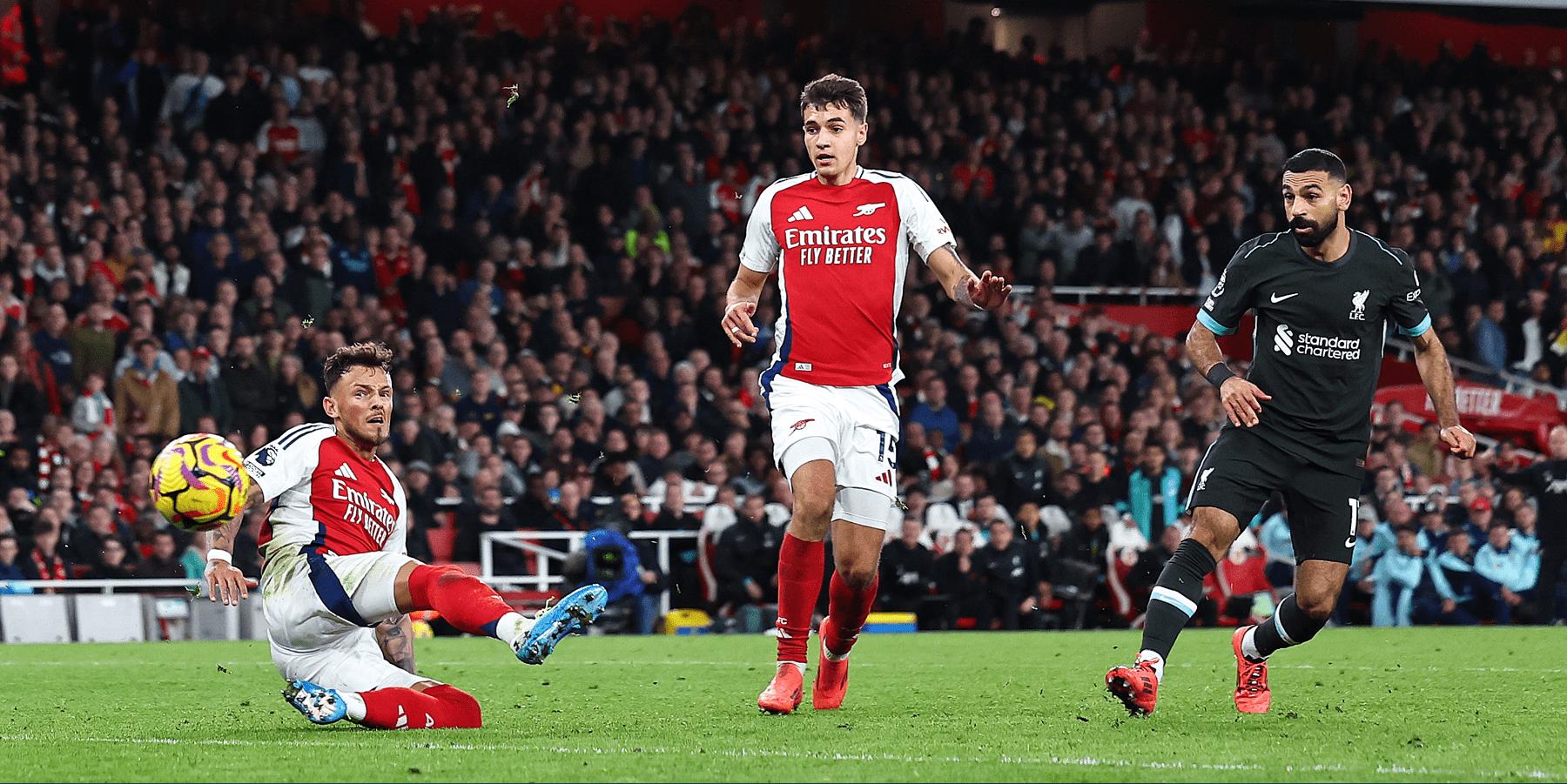 arsenal-vs-liverpool-stats صلاح ينقذ ليفربول بنقطة ثمينة في مواجهة مثيرة أمام أرسنال