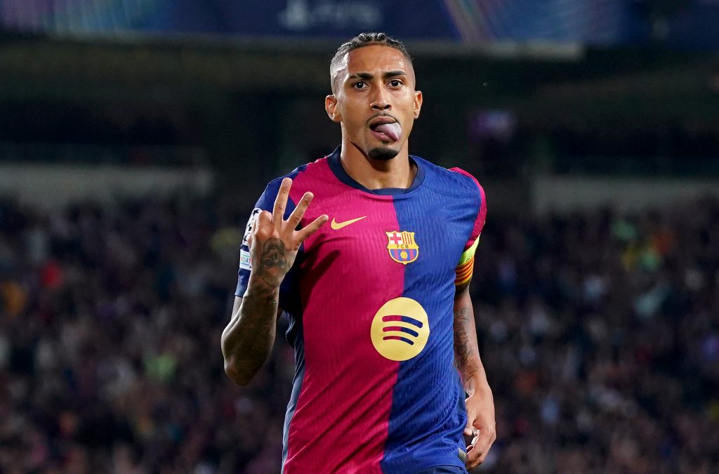 fc-barcelona-v-fc-bayern-munchen-uefa-champions-league-2024-25-league-phase-md3-1024×675 هاتريك رافينيا يقود برشلونة لفوز كبير على بايرن ميونيخ