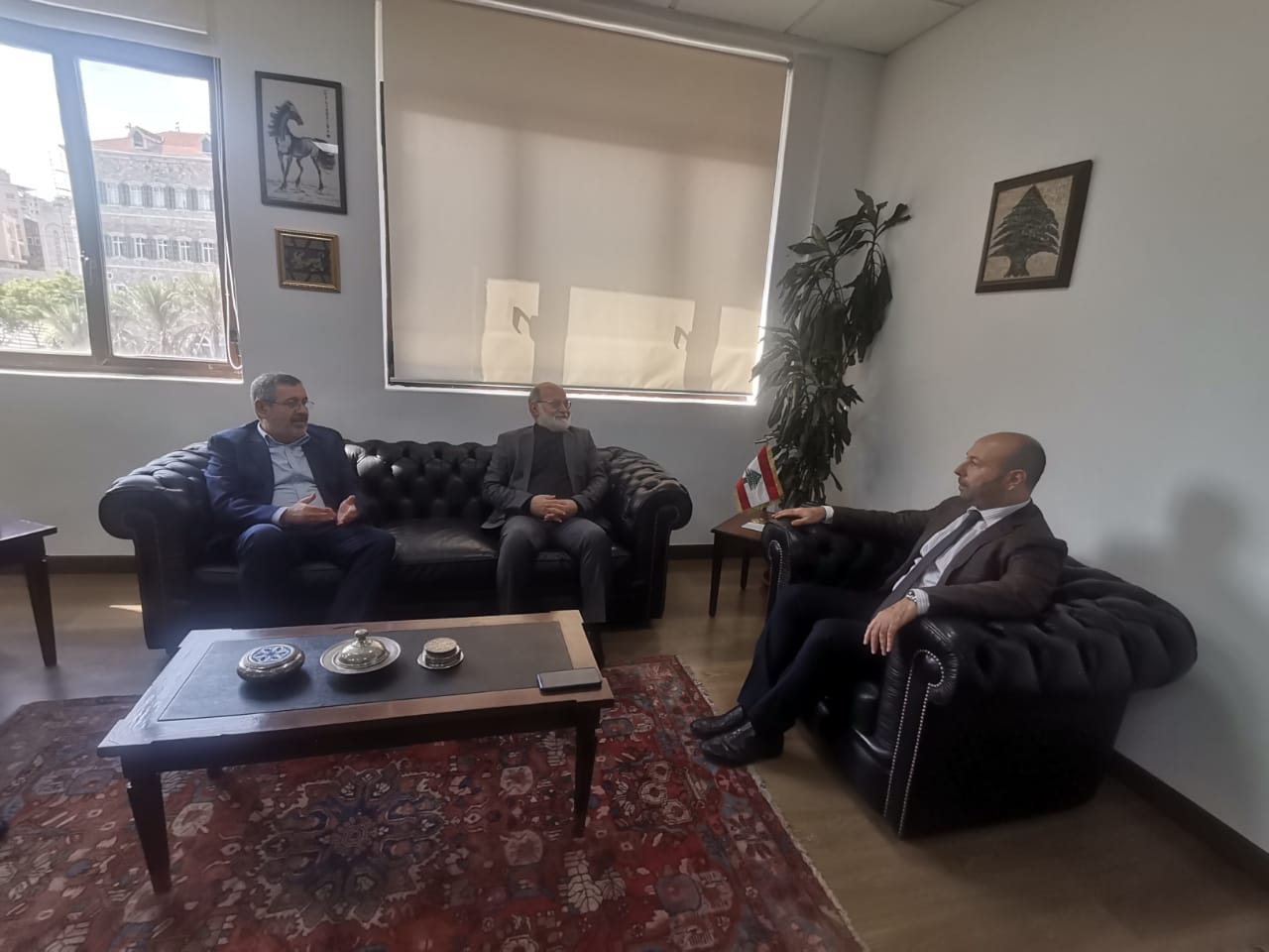 الخارجية القائم بأعمال السفارة الايرانية في الخارجية بعد استدعائه