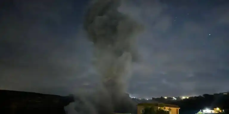 الدوير النبطية سلسلة غارات معادية استهدفت مباني ومولدات كهرباء في النبطية