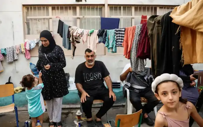بيوت جاهزة للنازحين
