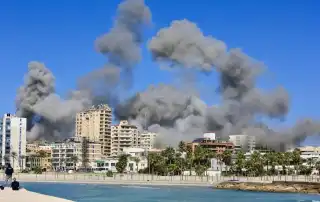 غارات مدينة صور