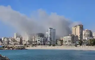 غارات مدينة صور