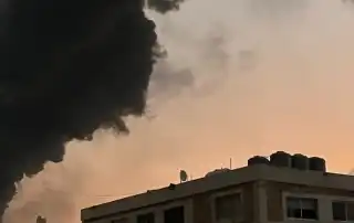 غيمة سوداء فوق بيروت