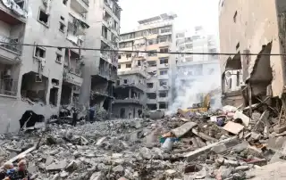 الضاحية غارة 3