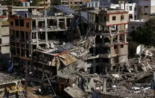 النبطية دمار