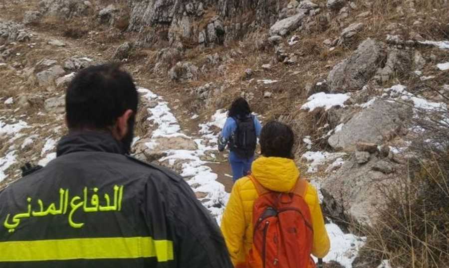جرود جبيل ضلا طريقهما وسط الضباب في جرود جبيل