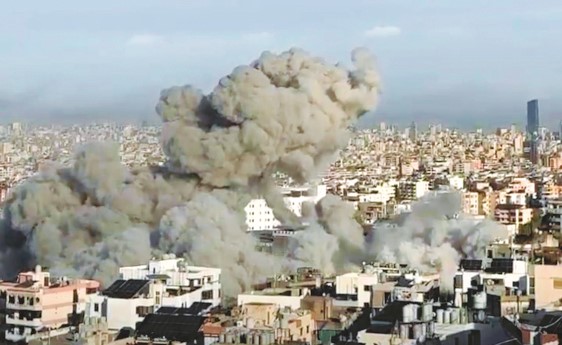 غارة 77 ارتفاع حصيلة غارة رب ثلاثين الى شهيدين و جريحين، والجيش اللبناني يوثق الخروقات الاسرائلية