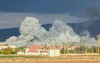 غارة بعلبك5