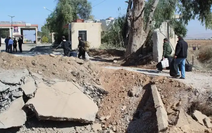 معبر حدود سوريا