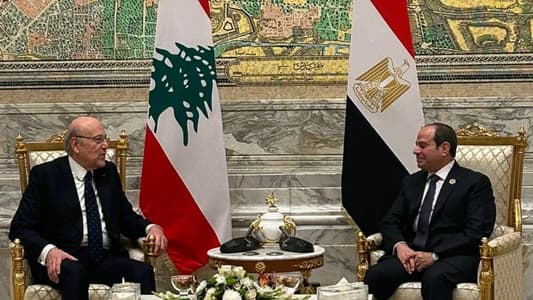 549160934239 السيسي عرض المستجدات مع ميقاتي