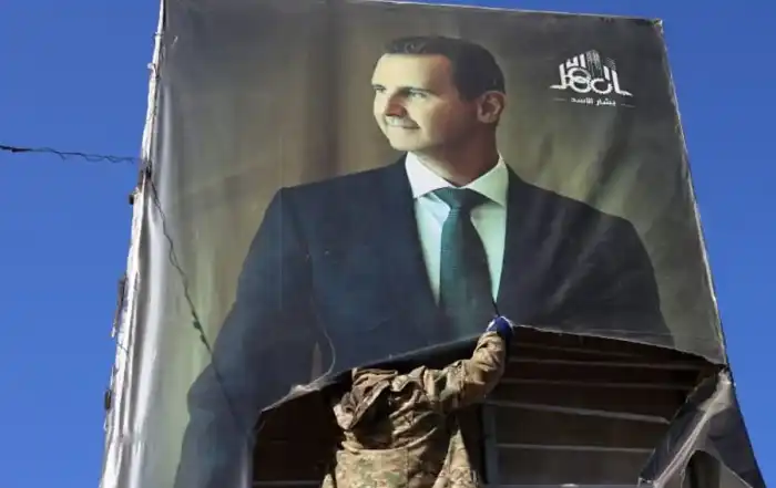 الاسد سقوط