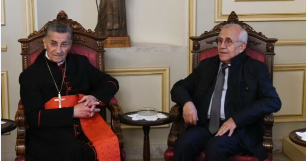 الراعي-سليمان سليمان من بكركي: لاعلان 2025 سنة حياد لبنان