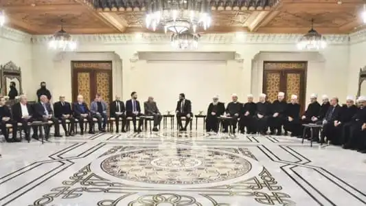 الشرع الوفد الدرزي