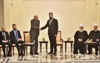 الشرع وجنبلاط