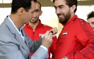 بشار السد المنتخب السوري