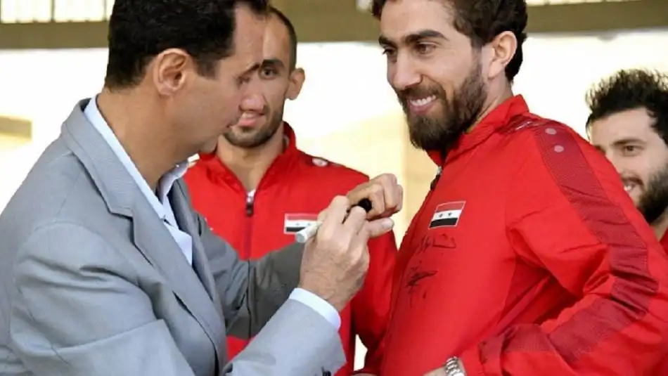 بشار السد المنتخب السوري