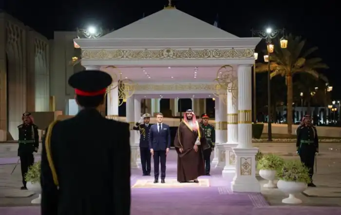 بن سلمان ماكرون السعودية