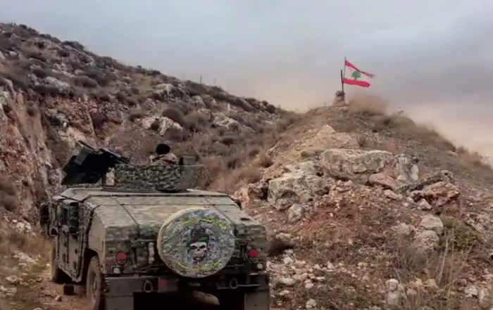 جيش لبنان مواقع فلسطينية