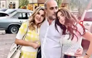زوجة دريد الأسد وابنته