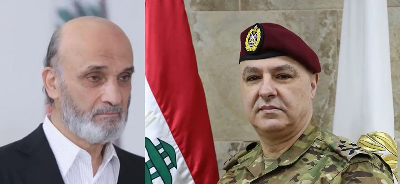 سمير جعجع قائد الجيش جوزف عون خاص – الحسم الرئاسي يقترب: سمير جعجع أو جوزف عون