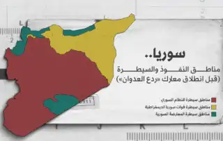 سوريا مناطق نفوذ