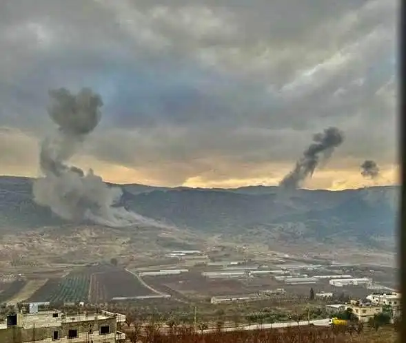 غارات إسرائيلية على جرود قوسايا في البقاع