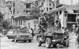 فلسطينيون مسلحون