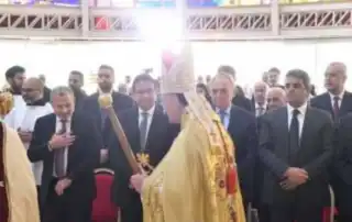 قداس الميلاد جمع المرشحين في بكركي