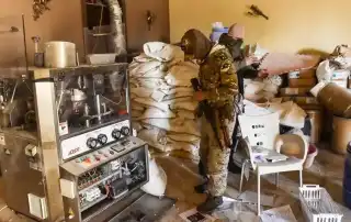 معمل كبتاغون سوريا