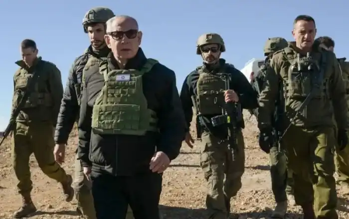 نتنياهو حدود