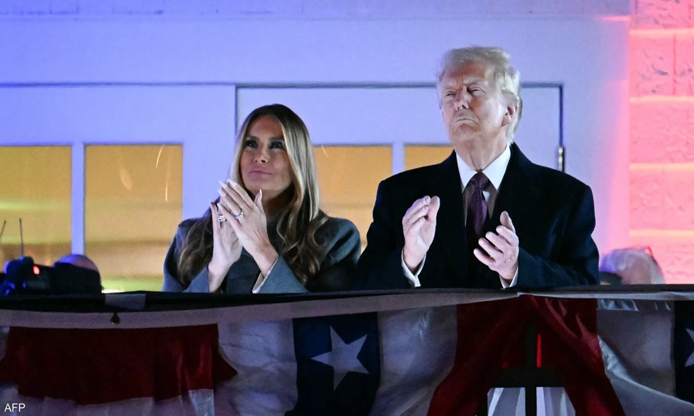 trump ترامب يصل الى واشنطن لبدء إحتفالات عودته الى السلطة