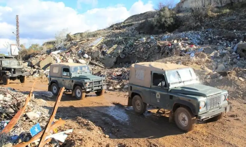 الجيش اللبناني حول بلدة شمع - صور