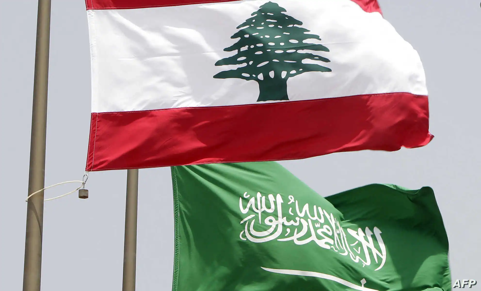 FILES-LEBANON-SAUDI-POLITICS-FLAG
