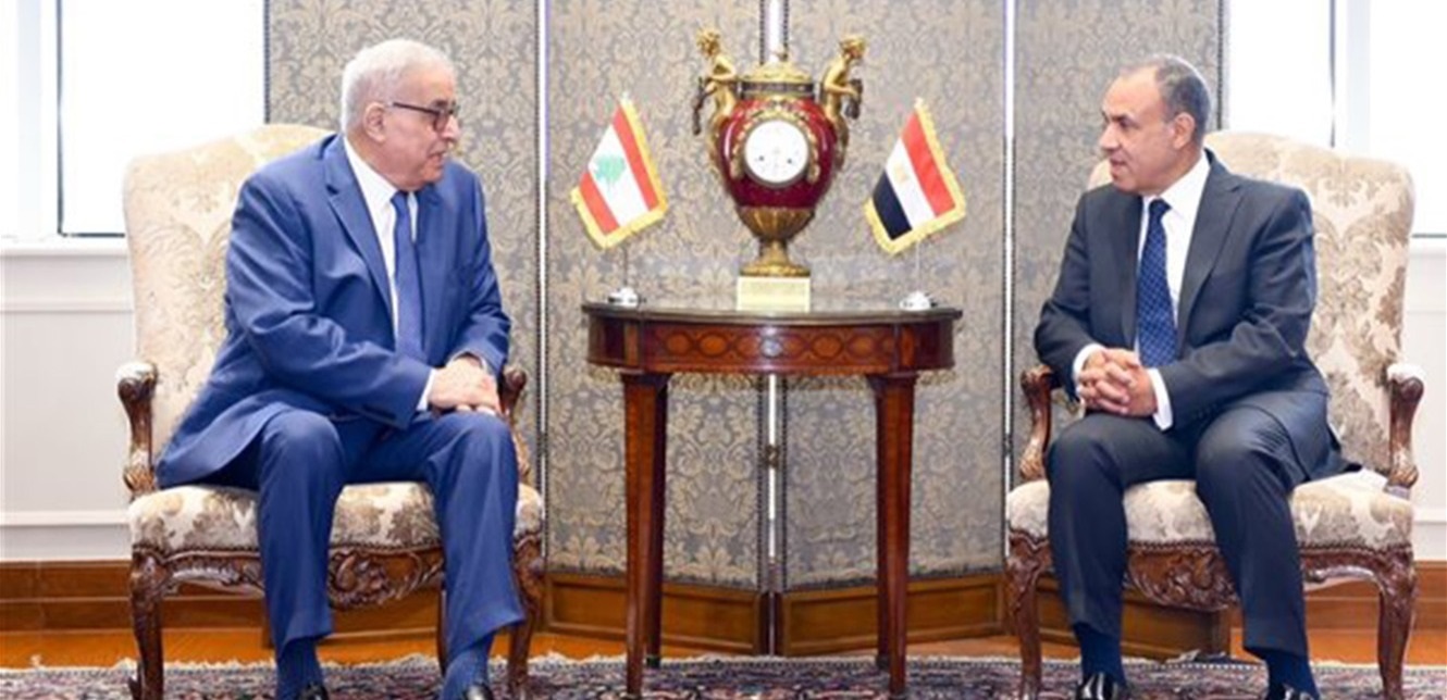 بو حبيب ونظيره المصري ملفّ الرئاسة بين بو حبيب ونظيره المصري